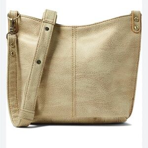 HOBO Shimmering Gold Crossbody Bag